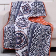 Greenland Home Fashions Medina Quilted Throw GHF2701